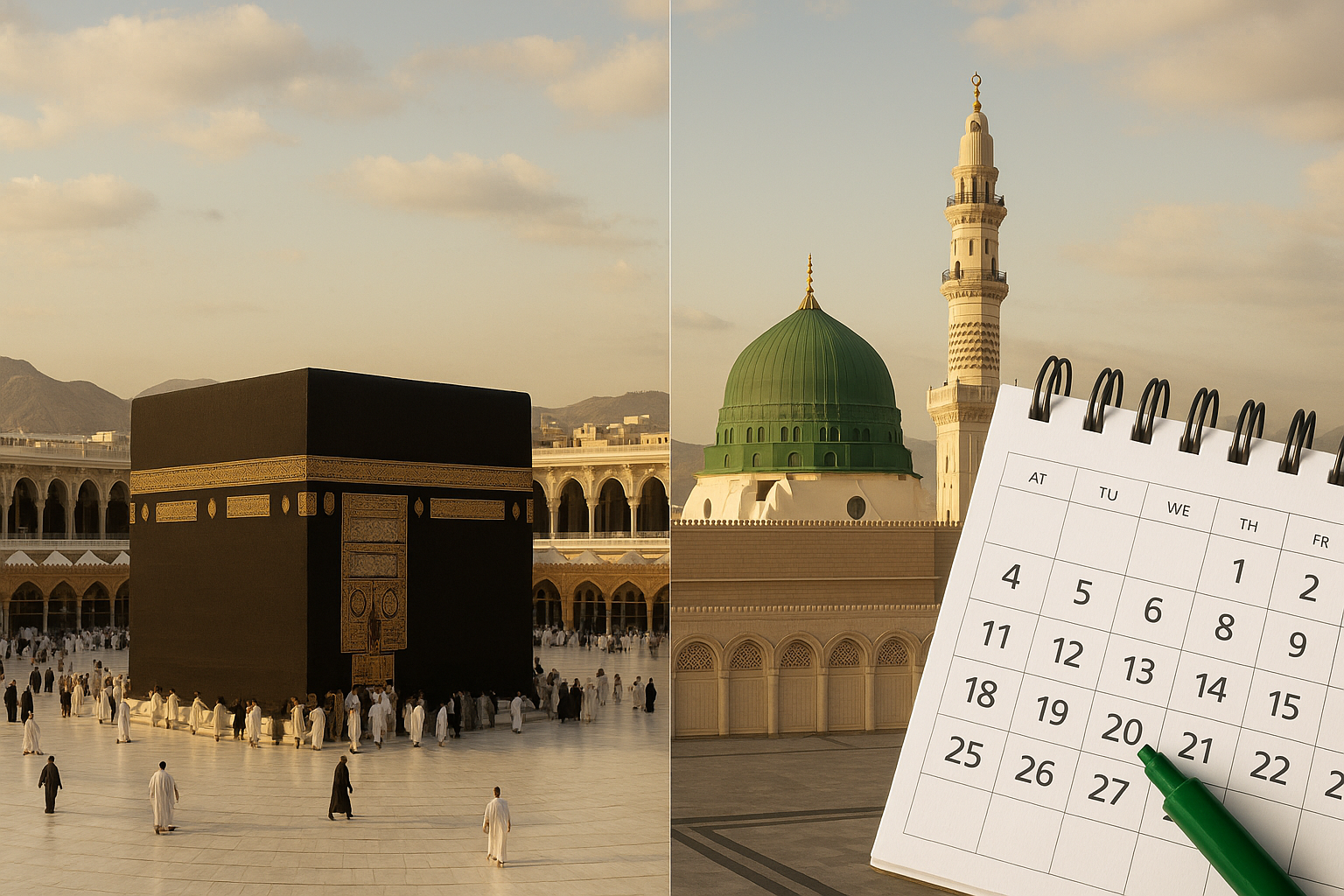 Umrah Dates 2025/2026